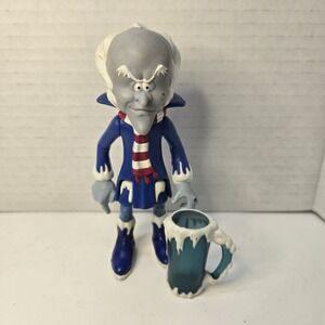 Vintage 1984 Kenner Care Bears Poseable Figure Prof Cold Heart Frozen Meanie Mug